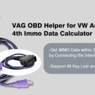 VAG OBD Helper Cable For VW Audi Skoda 4th Immo Da